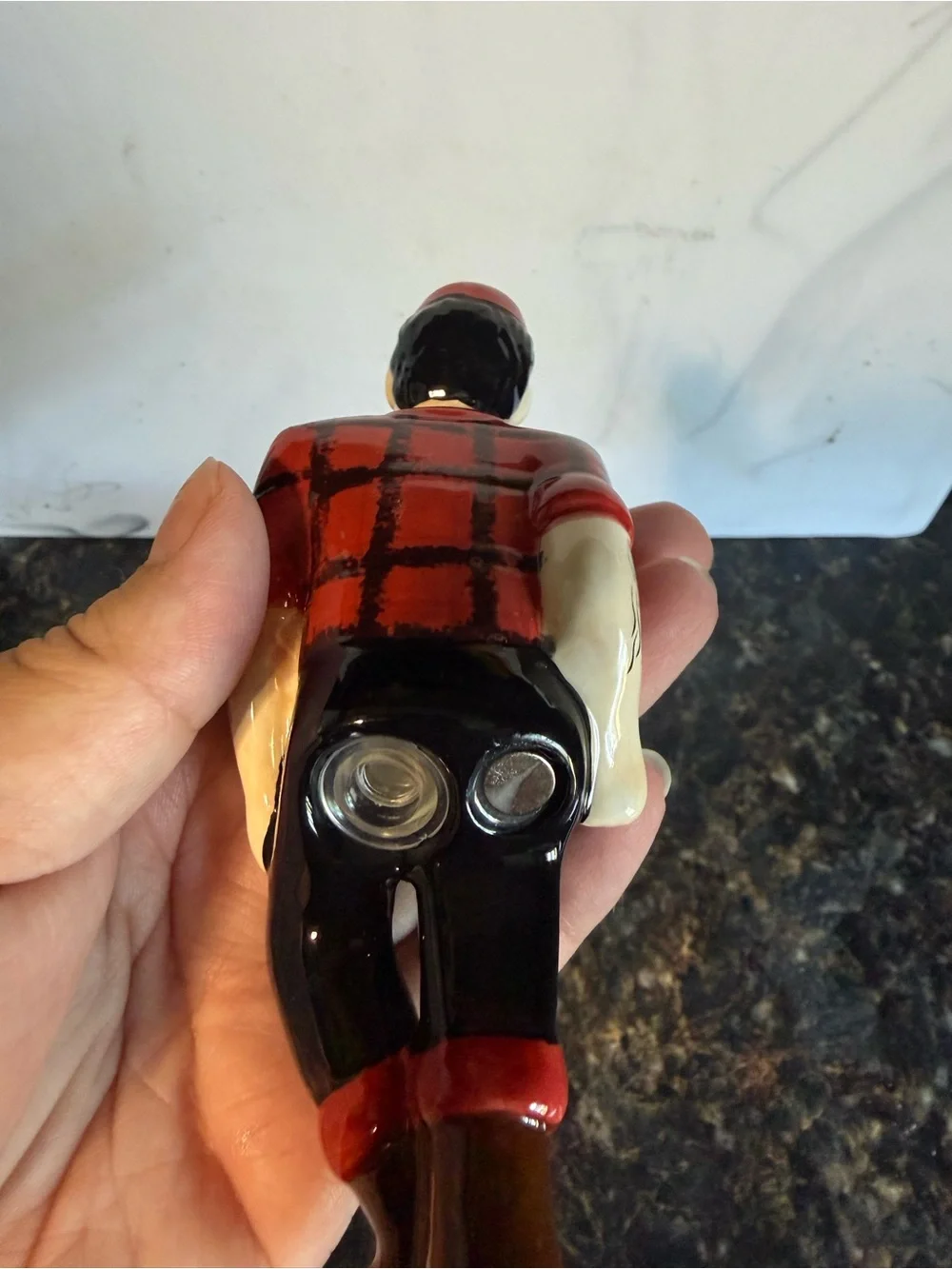 Paul Bunyan & Babe Salt and Pepper Shakers